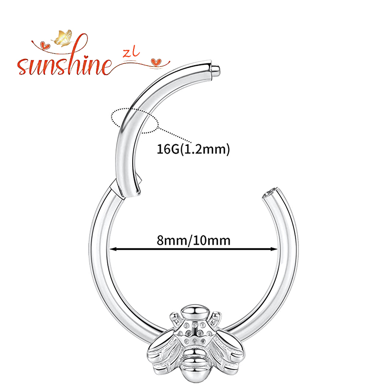 1PS Stainless steel High quali - Body Piercing Quality Jewelry avaliação e preço