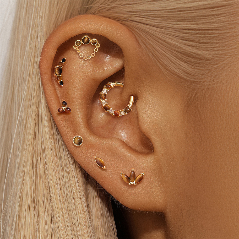 Glowshe 100% 925 Sterling Silv - Body Jewelry Quality avaliação e preço