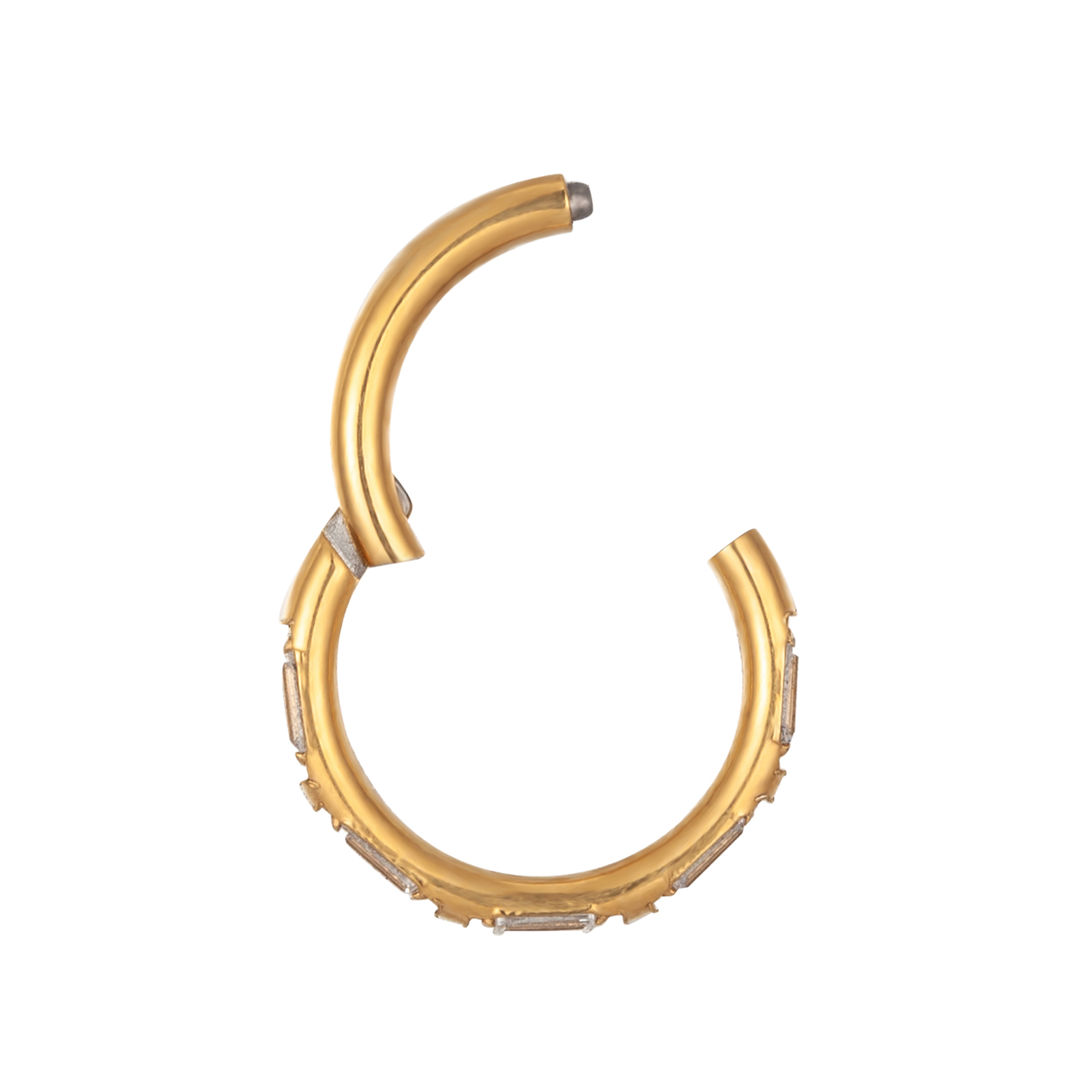 1PS G23 Titanium Earrings Squa - Body Piercing Quality Jewelry avaliação e preço
