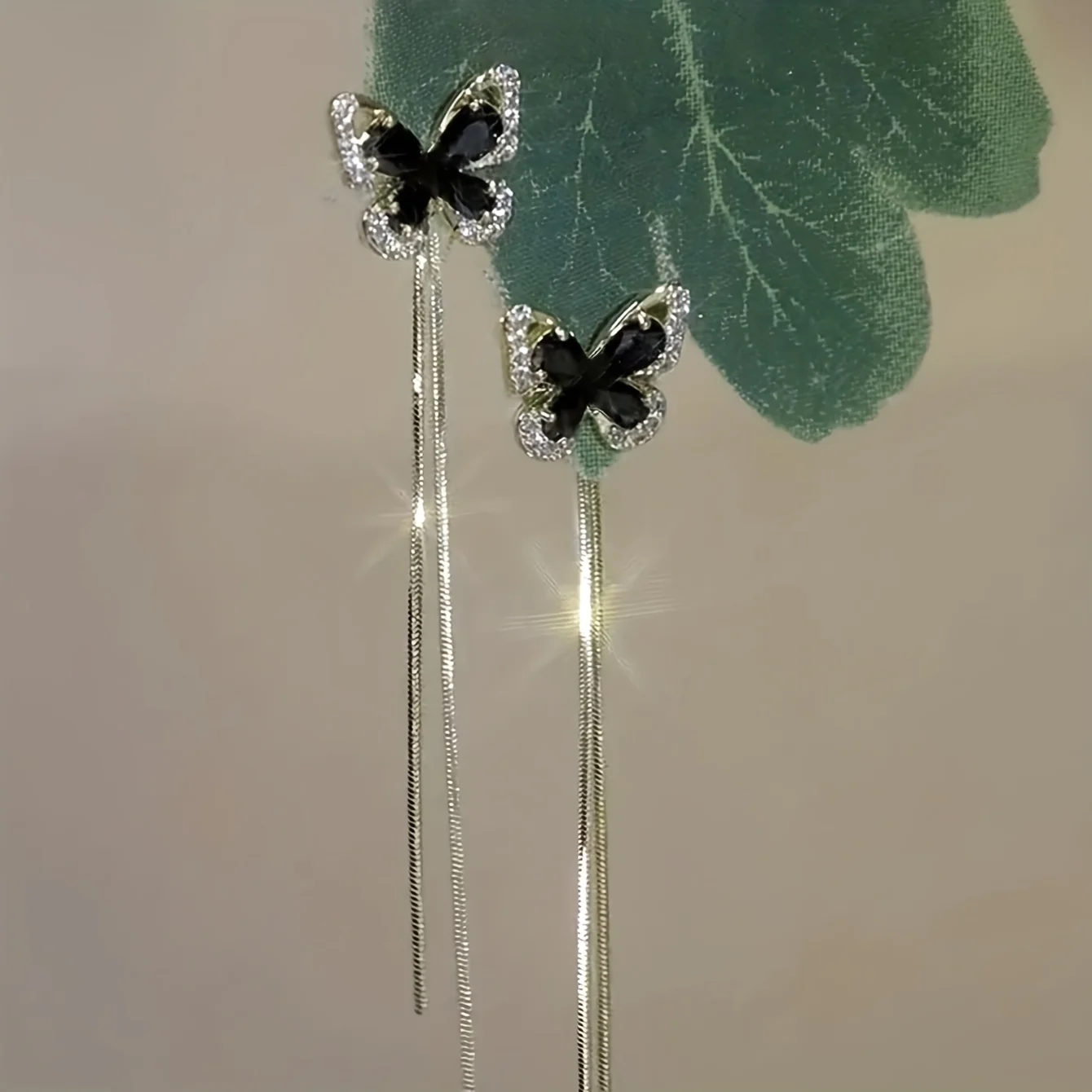 [NEW] A 2pcs, black butterfly  - Body Jewelry Quality avaliação e preço