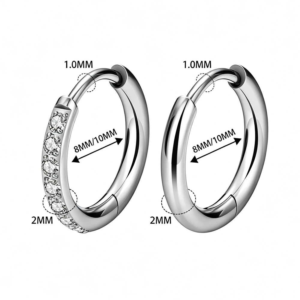 ASTM F136 G23 Titanium arring  - Body Piercing Quality Jewelry avaliação e preço
