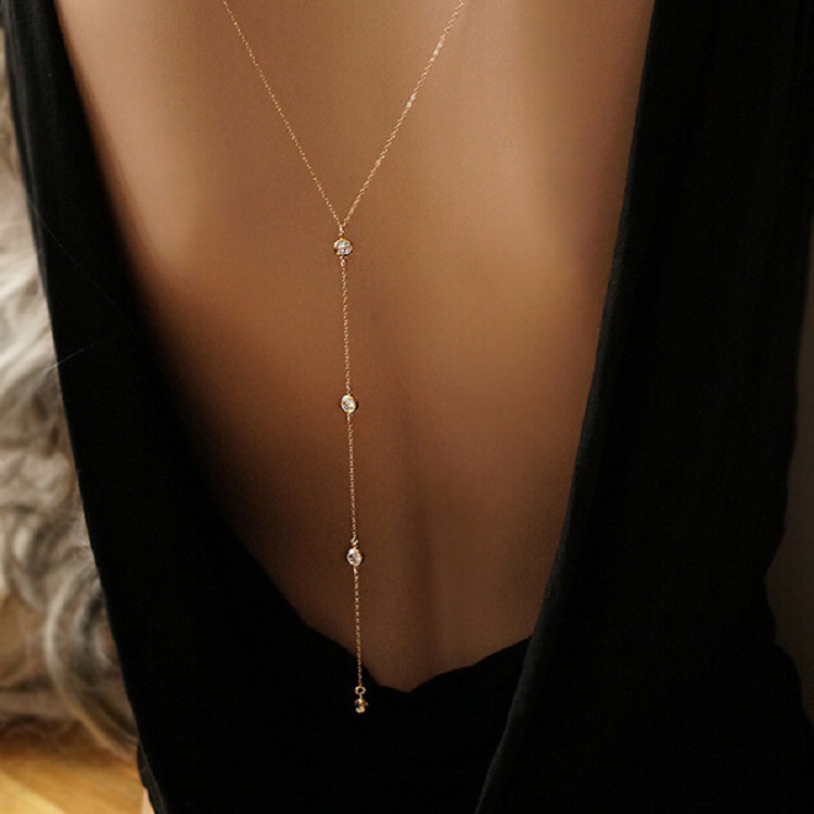 New Rhinestone Sexy Women's Ba - Body Chain Jewelry avaliação e preço