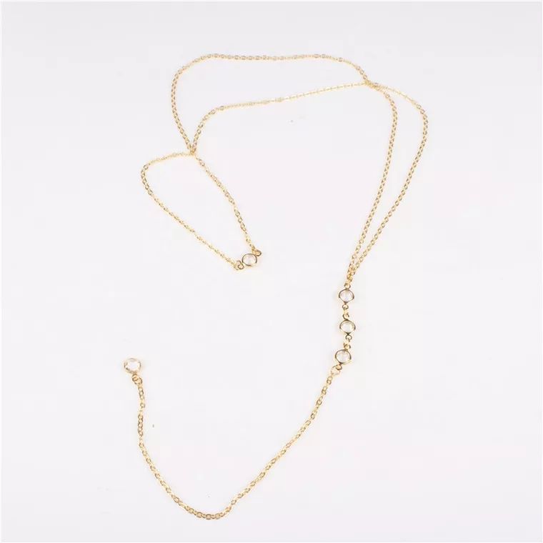 New Rhinestone Sexy Women's Ba - Body Chain Jewelry avaliação e preço