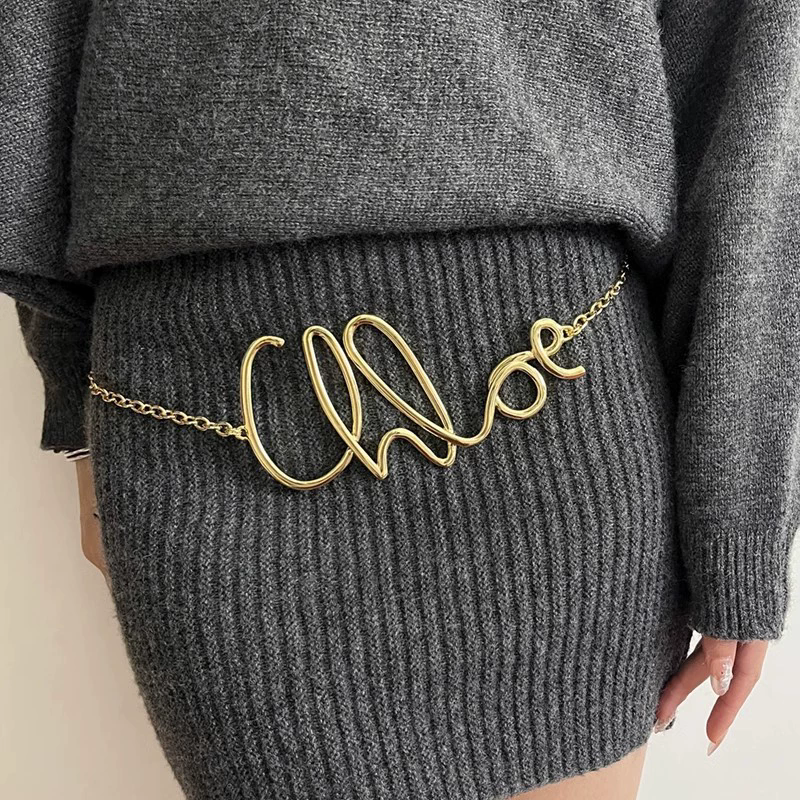 2025 New Retro Gold Letter Wai - Body Chain Jewelry avaliação e preço