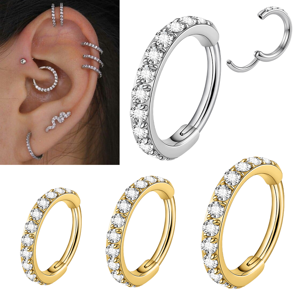 1PC 316L Stainless Steel High  - Body Piercing Quality Jewelry avaliação e preço