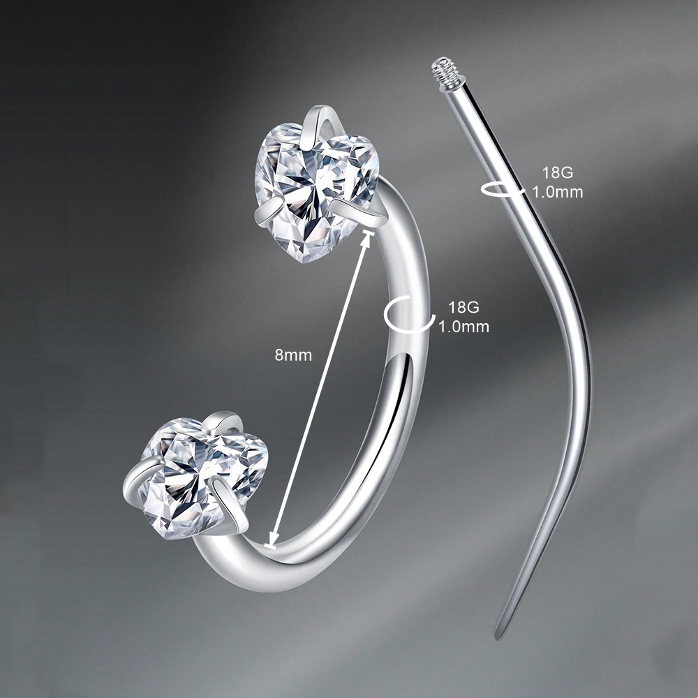Septum Rings Piercing Stainles - Helix Cartilage Ring avaliação e preço