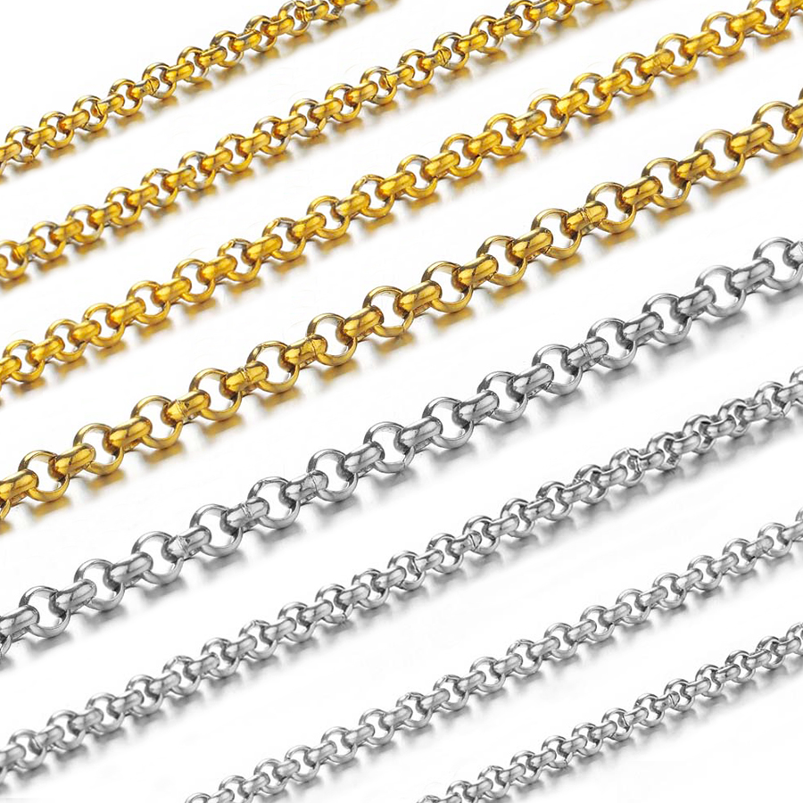 1 meter 2-4mm Stainless Steel  - Body Chain Jewelry avaliação e preço