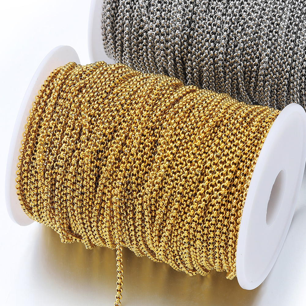 1 meter 2-4mm Stainless Steel  - Body Chain Jewelry avaliação e preço