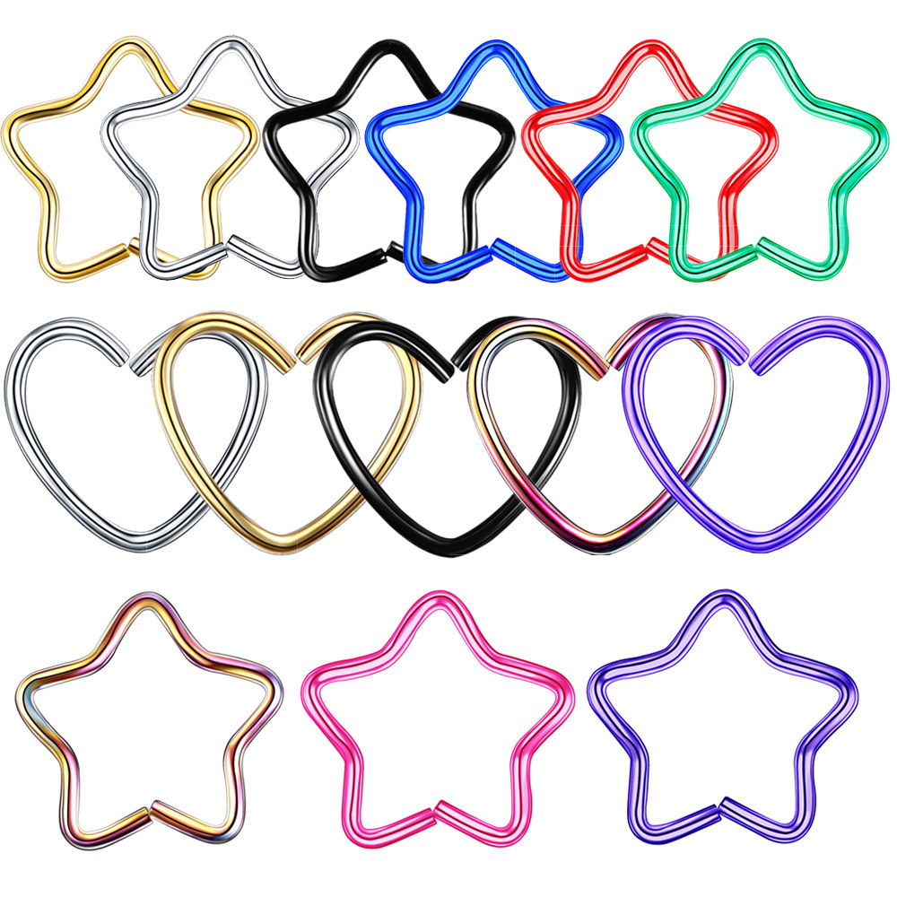 Body Jewelry Surgical Steel Da - Helix Cartilage Ring avaliação e preço