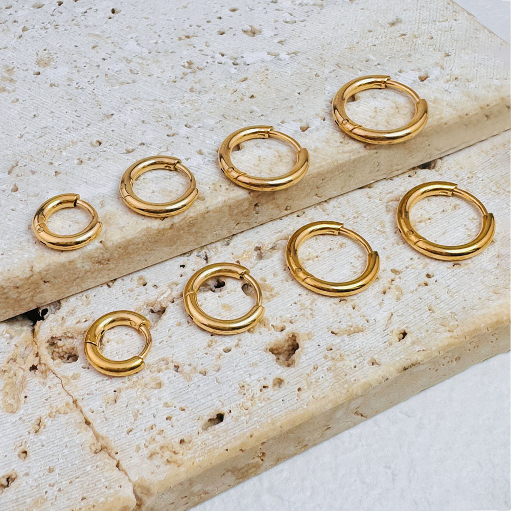 4Pairs/4Pcs Stainless Steel Ci - Helix Cartilage Ring avaliação e preço