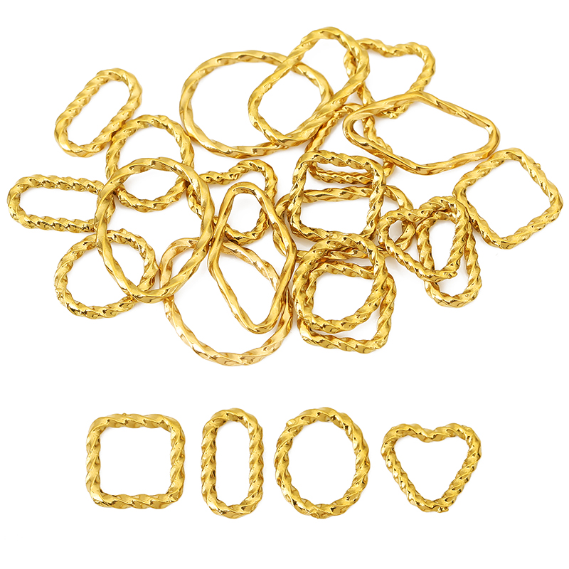 10pcs Stainless Steel Closed T - Daith Heart Ring avaliação e preço