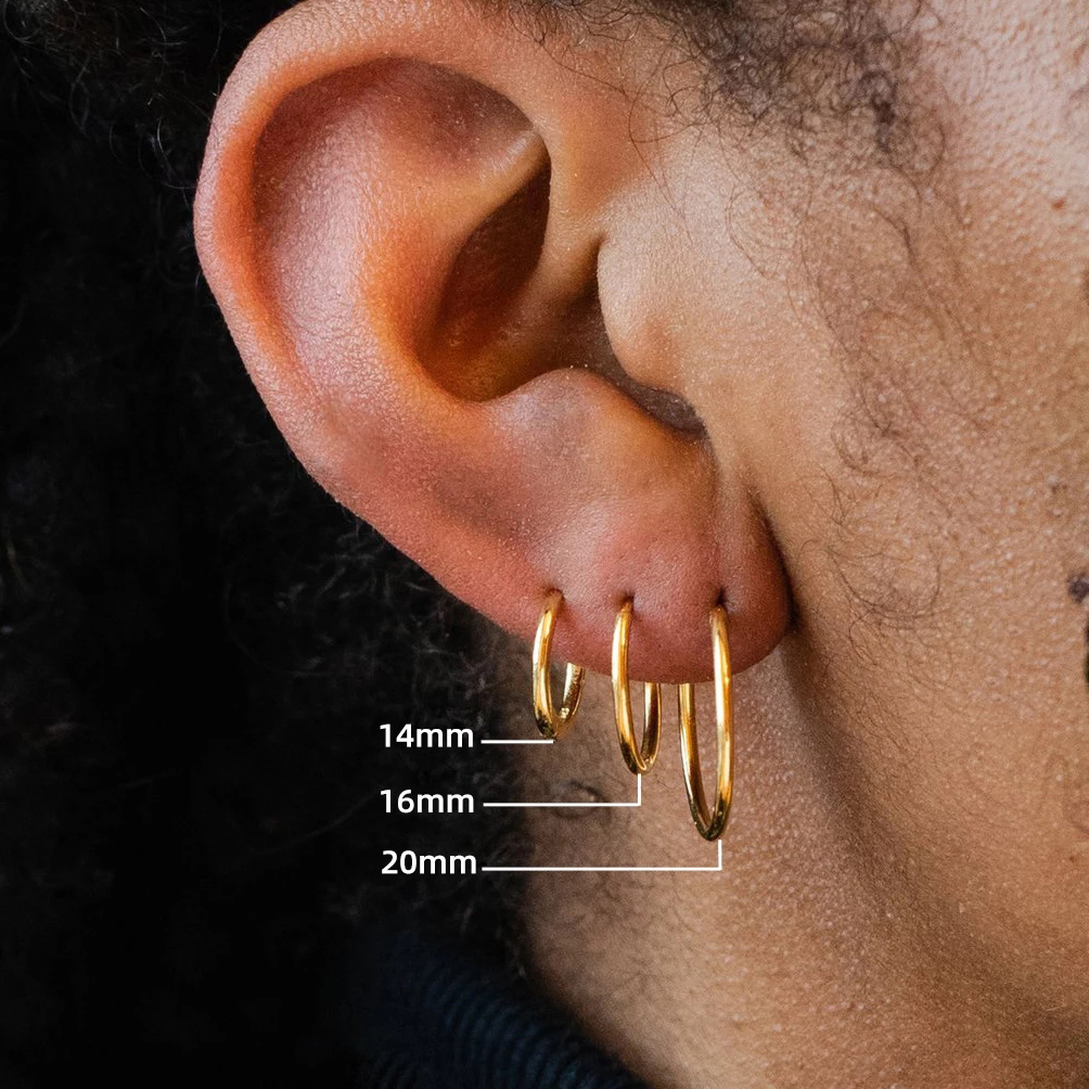 6/8/10/14/16/20mm Tiny Circle  - Helix Cartilage Ring avaliação e preço
