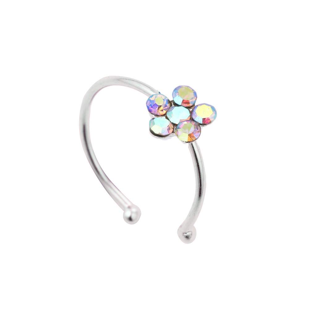 Stainless Steel Women Men Cart - Helix Cartilage Ring avaliação e preço
