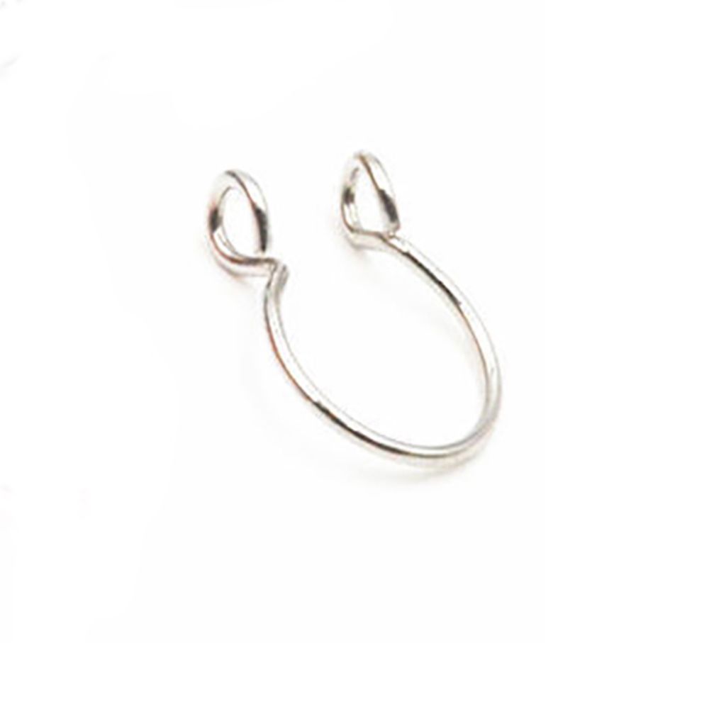 Stainless Steel Women Men Cart - Helix Cartilage Ring avaliação e preço