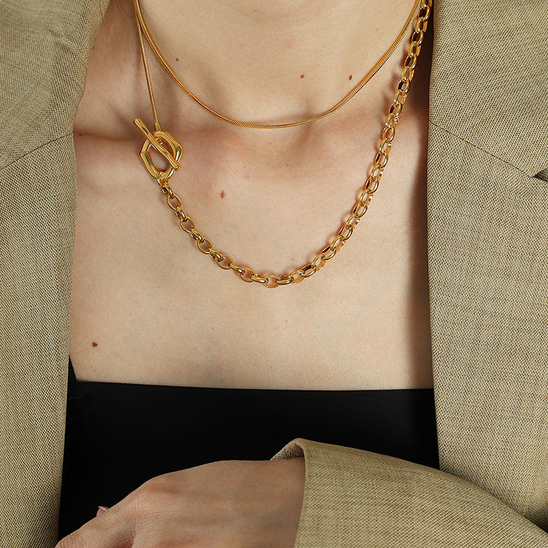 2026 Trendy Layering Necklace  - Body Jewelry Urban avaliação e preço
