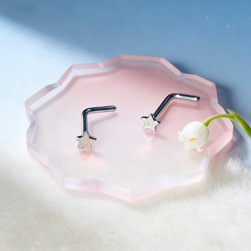 1Pc Trendy Sweet Cool Style St - Body Jewelry Quality avaliação e preço