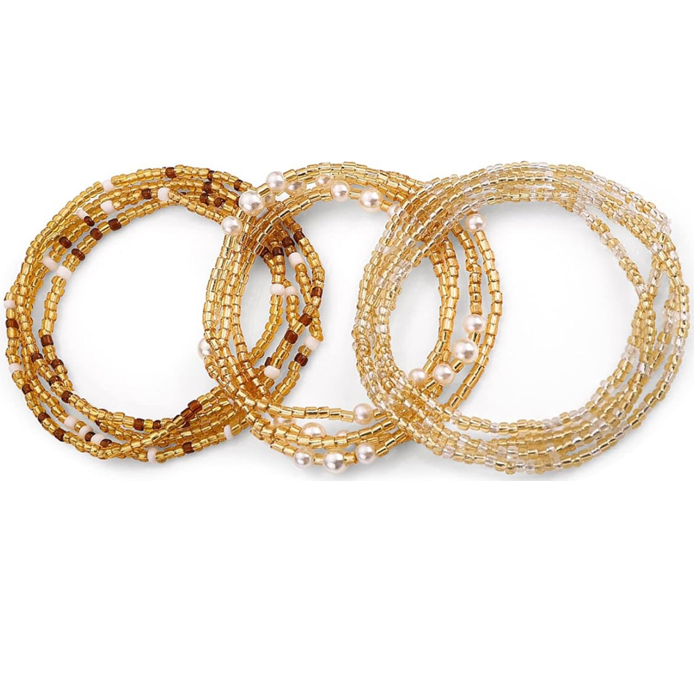 Waist Beads for Women Belly Be - Body Chain Jewelry avaliação e preço