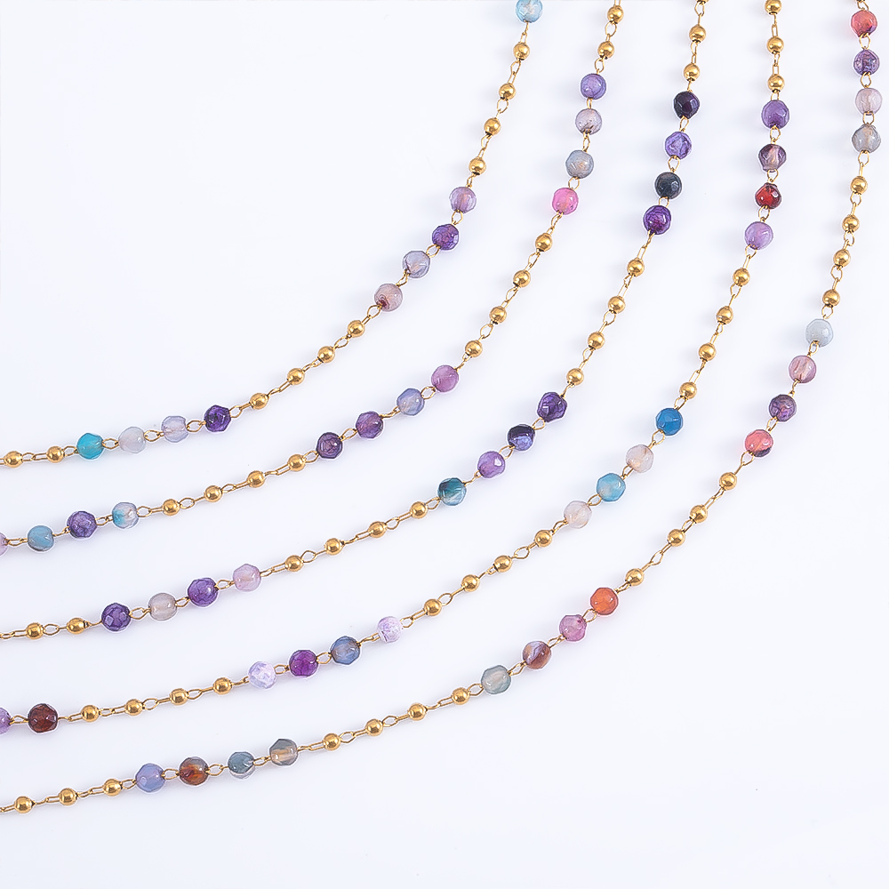 0.5M 1M Stainless Steel Colore - Body Chain Jewelry avaliação e preço