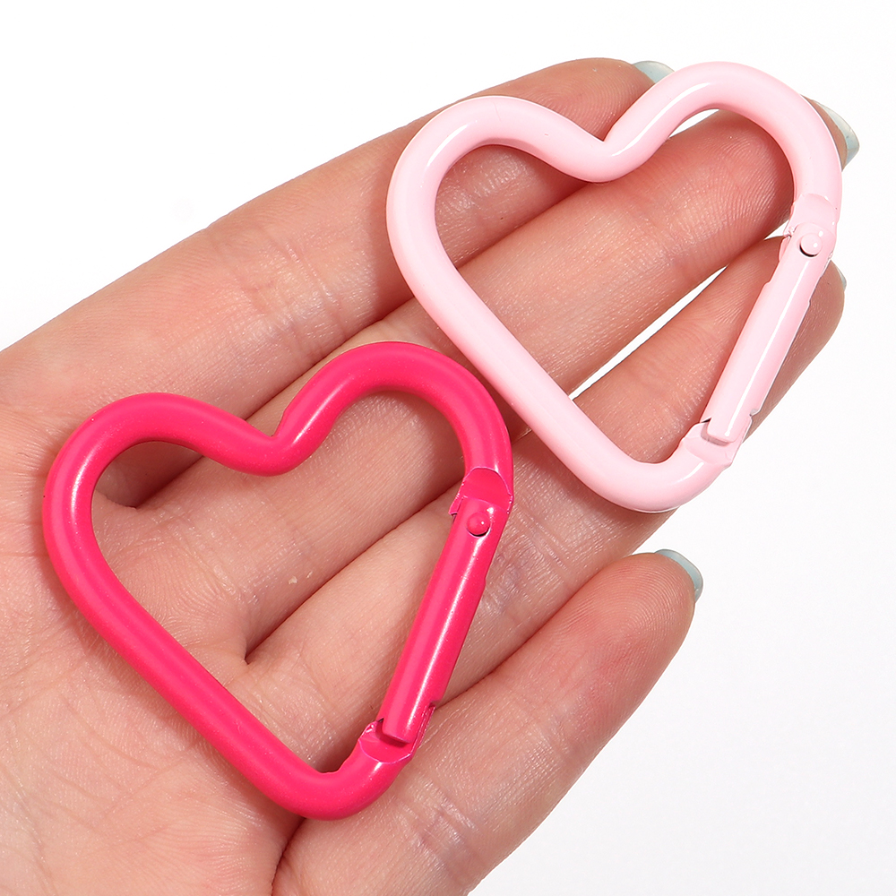 5pcs Colorful Heart-shaped Alu - Daith Heart Ring avaliação e preço