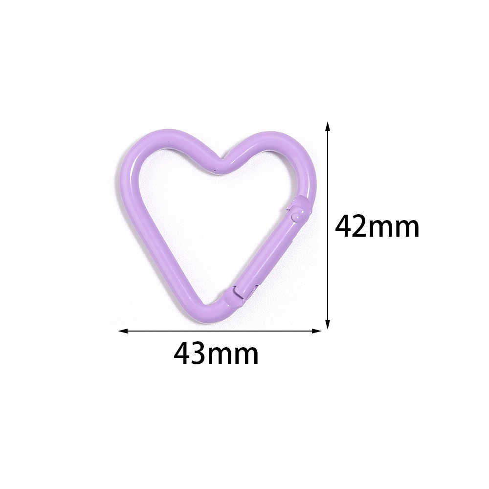 5pcs Colorful Heart-shaped Alu - Daith Heart Ring avaliação e preço
