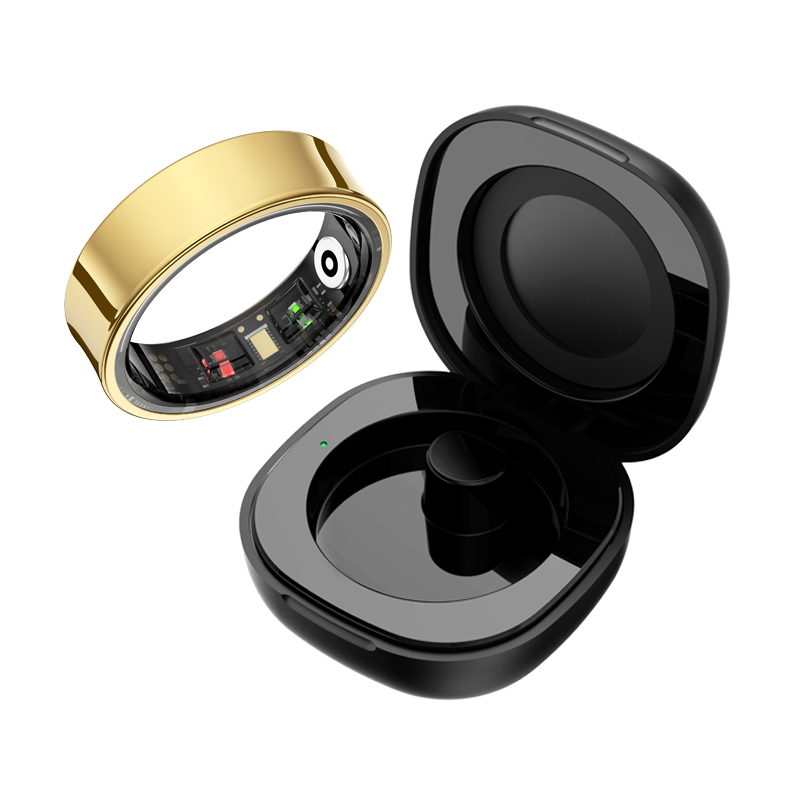 R09 Smart Ring Men Women with  - Daith Heart Ring avaliação e preço