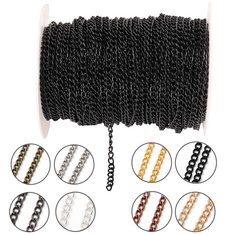 2Meters 2.5/3.5/4.5mm Metal Fl - Body Chain Jewelry avaliação e preço