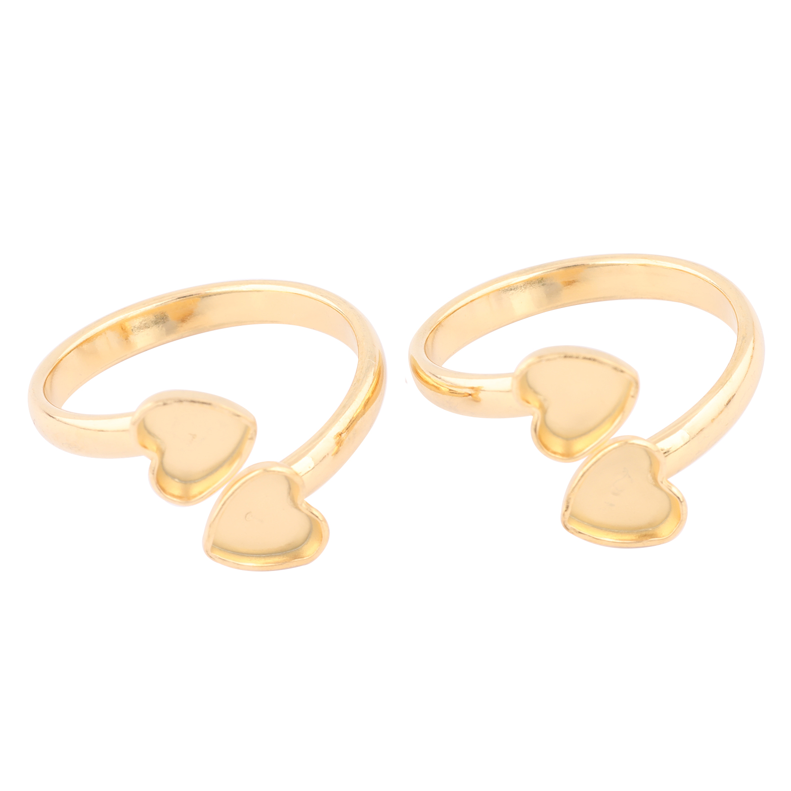10pcs Stainless Steel Gold Pla - Daith Heart Ring avaliação e preço