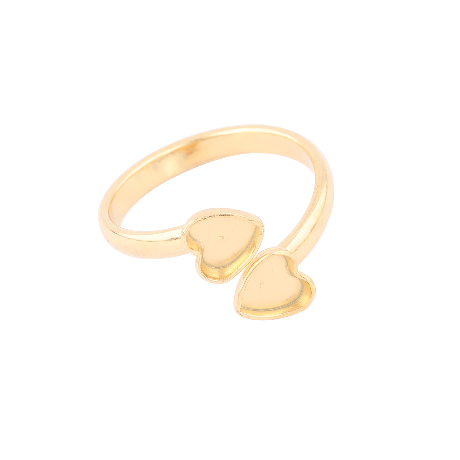10pcs Stainless Steel Gold Pla - Daith Heart Ring avaliação e preço