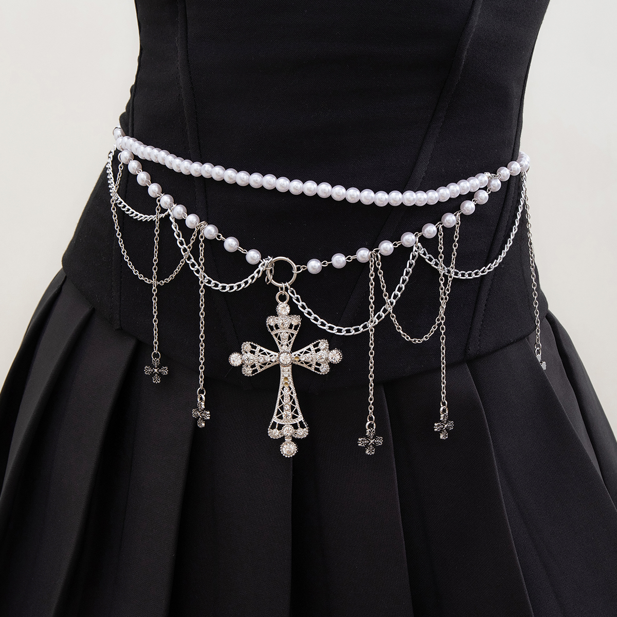 Lacteo Gothic Imitation Pearl  - Body Jewelry Charms avaliação e preço