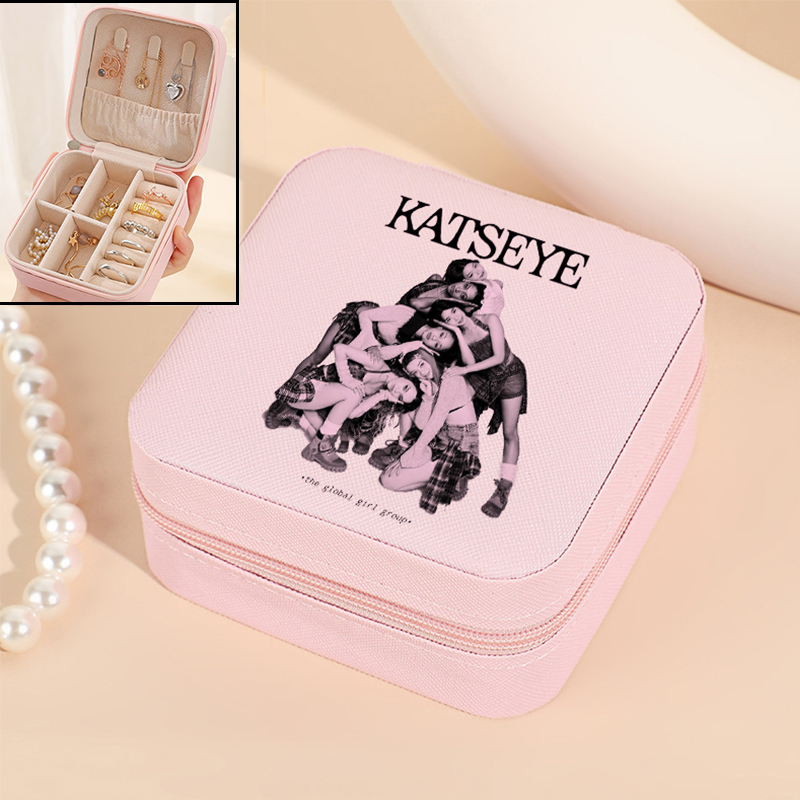 Fashion K POP KATSEYE Jewelry  - Daith Heart Ring avaliação e preço