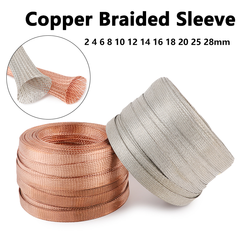 2/5/10m Copper Braided Sleeve  - Body Jewelry 4 U avaliação e preço