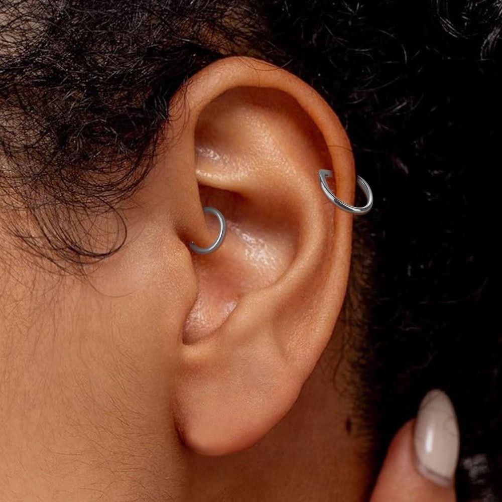 ASTM F136 Titanium Septum Ring - Helix Cartilage Ring avaliação e preço