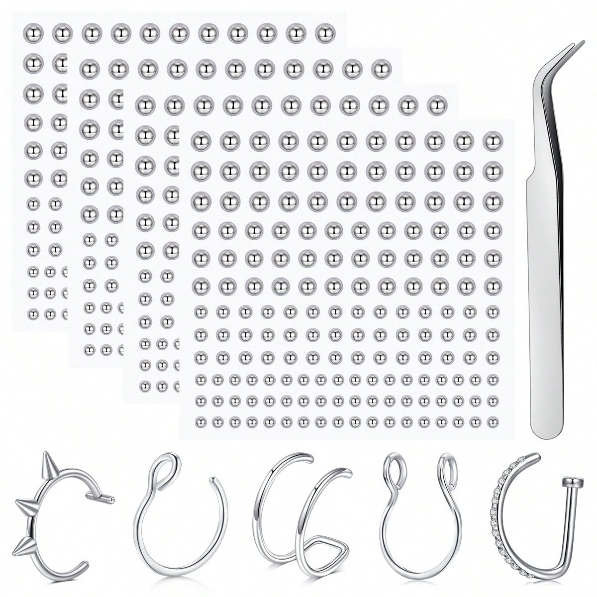 Fake Piercing Jewelry - Nose R - Body Jewelry Etc avaliação e preço